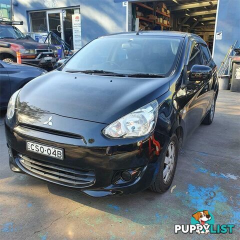 2014 MITSUBISHI MIRAGE ES LA HATCH, 5 DOORS, 5 SEATS