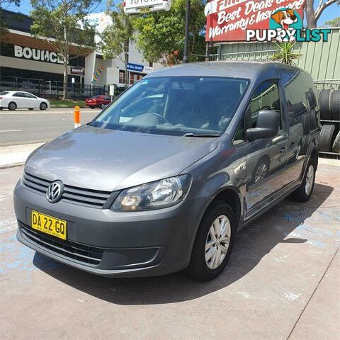 2014 VOLKSWAGEN CADDY TDI250 2K MY14 COMMERCIAL, 3 DOORS, 2 SEATS