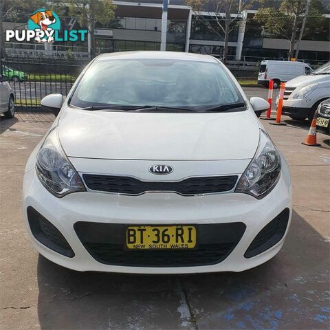 2012 KIA RIO S UB MY13 HATCH, 5 DOORS, 5 SEATS