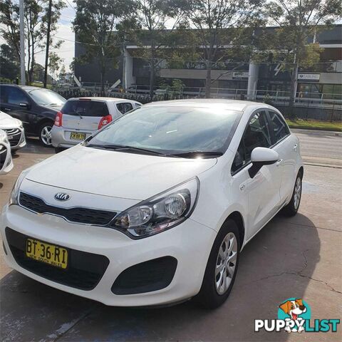 2012 KIA RIO S UB MY13 HATCH, 5 DOORS, 5 SEATS