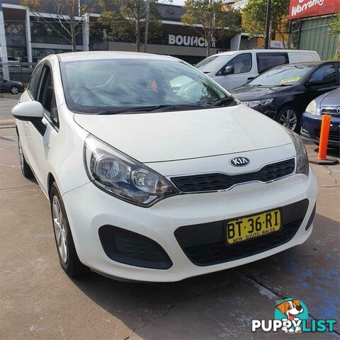 2012 KIA RIO S UB MY13 HATCH, 5 DOORS, 5 SEATS