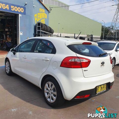 2012 KIA RIO S UB MY13 HATCH, 5 DOORS, 5 SEATS