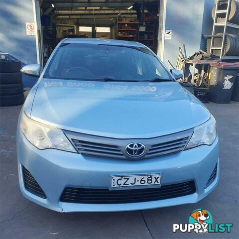 2013 TOYOTA CAMRY ALTISE ASV50R SEDAN, 4 DOORS, 5 SEATS