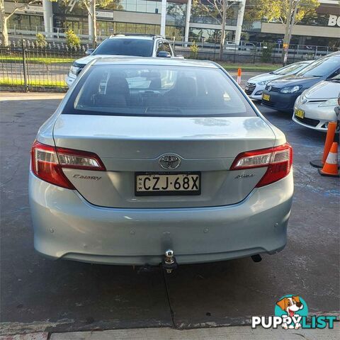 2013 TOYOTA CAMRY ALTISE ASV50R SEDAN, 4 DOORS, 5 SEATS