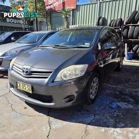2011 TOYOTA COROLLA ASCENT ZRE152R MY11 HATCH, 5 DOORS, 5 SEATS