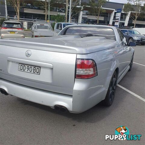 2013 HOLDEN COMMODORE SV6 VF SEDAN, 4 DOORS, 5 SEATS