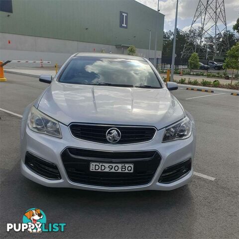 2013 HOLDEN COMMODORE SV6 VF SEDAN, 4 DOORS, 5 SEATS