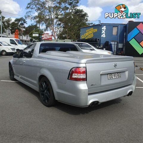 2013 HOLDEN COMMODORE SV6 VF SEDAN, 4 DOORS, 5 SEATS