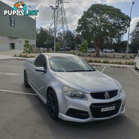 2013 HOLDEN COMMODORE SV6 VF SEDAN, 4 DOORS, 5 SEATS