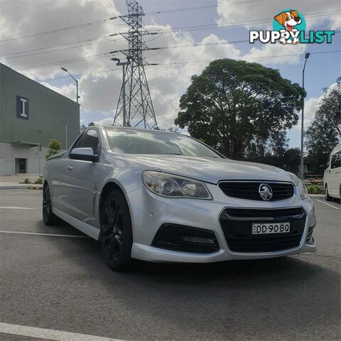 2013 HOLDEN COMMODORE SV6 VF SEDAN, 4 DOORS, 5 SEATS