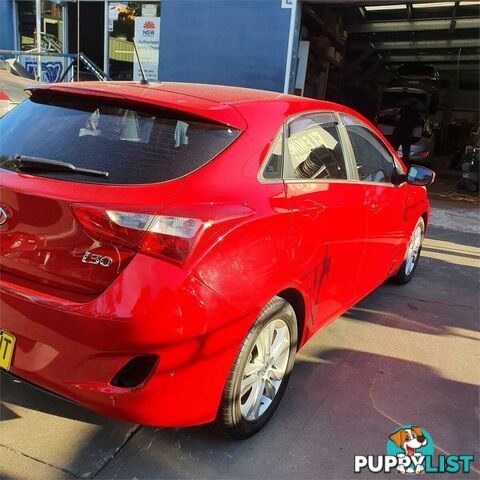 2012 HYUNDAI I30 ELITE GD HATCH, 5 DOORS, 5 SEATS