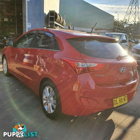 2012 HYUNDAI I30 ELITE GD HATCH, 5 DOORS, 5 SEATS