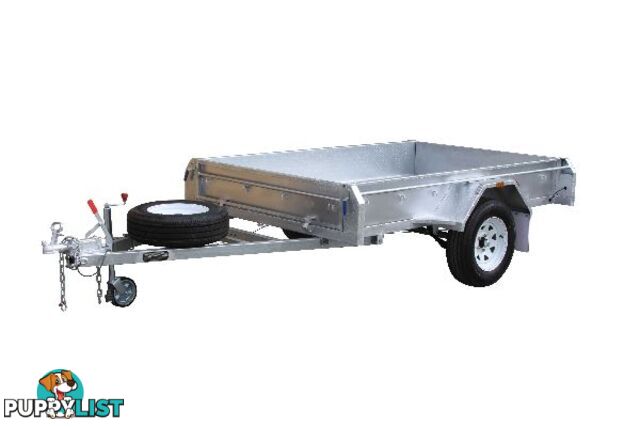 8 x 5 Braked Box Trailer Braked 1400KG ATM Model