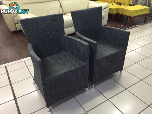 BONDI DINING CHAIRS CHARCOAL