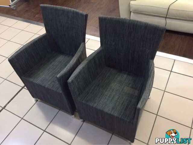 BONDI DINING CHAIRS CHARCOAL