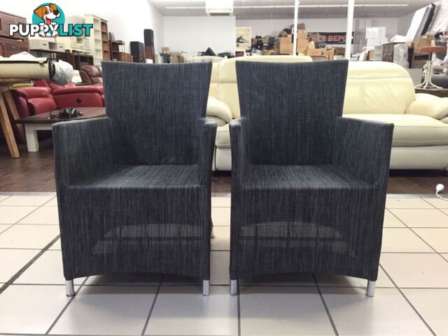 BONDI DINING CHAIRS CHARCOAL