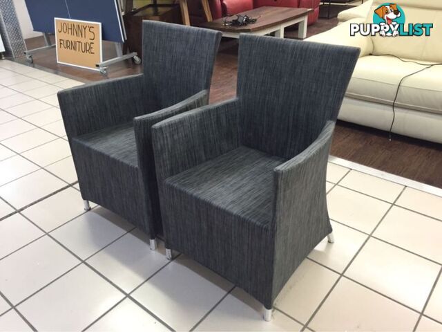 BONDI DINING CHAIRS CHARCOAL