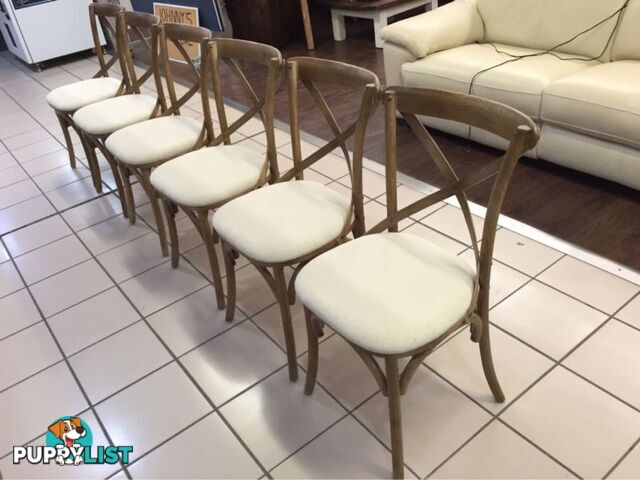 BRAND NEW TIVACHI DINING CHAIRS (SET OF 6)