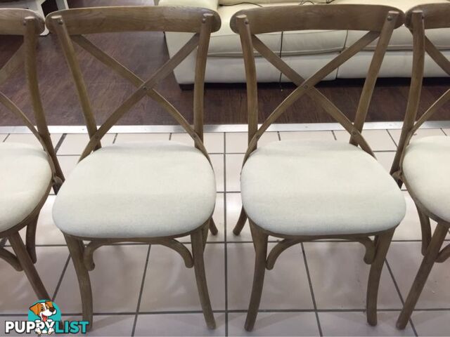 BRAND NEW TIVACHI DINING CHAIRS (SET OF 6)