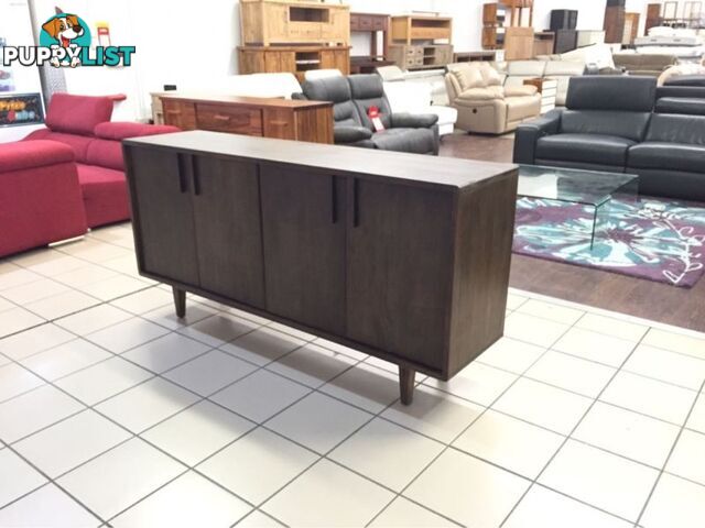 CLEARANCE MAHOGANY 4 DOOR BUFFET