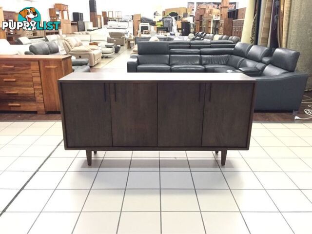 CLEARANCE MAHOGANY 4 DOOR BUFFET