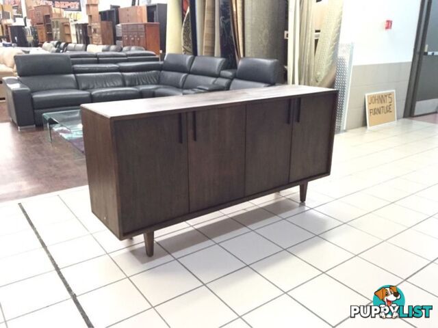 CLEARANCE MAHOGANY 4 DOOR BUFFET