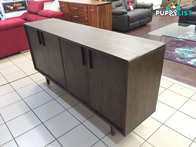 CLEARANCE MAHOGANY 4 DOOR BUFFET