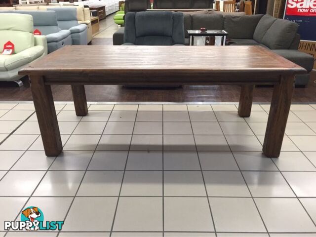 BRAND NEW - FARMHOUSE DINING TABLE - SOLID TIMBER