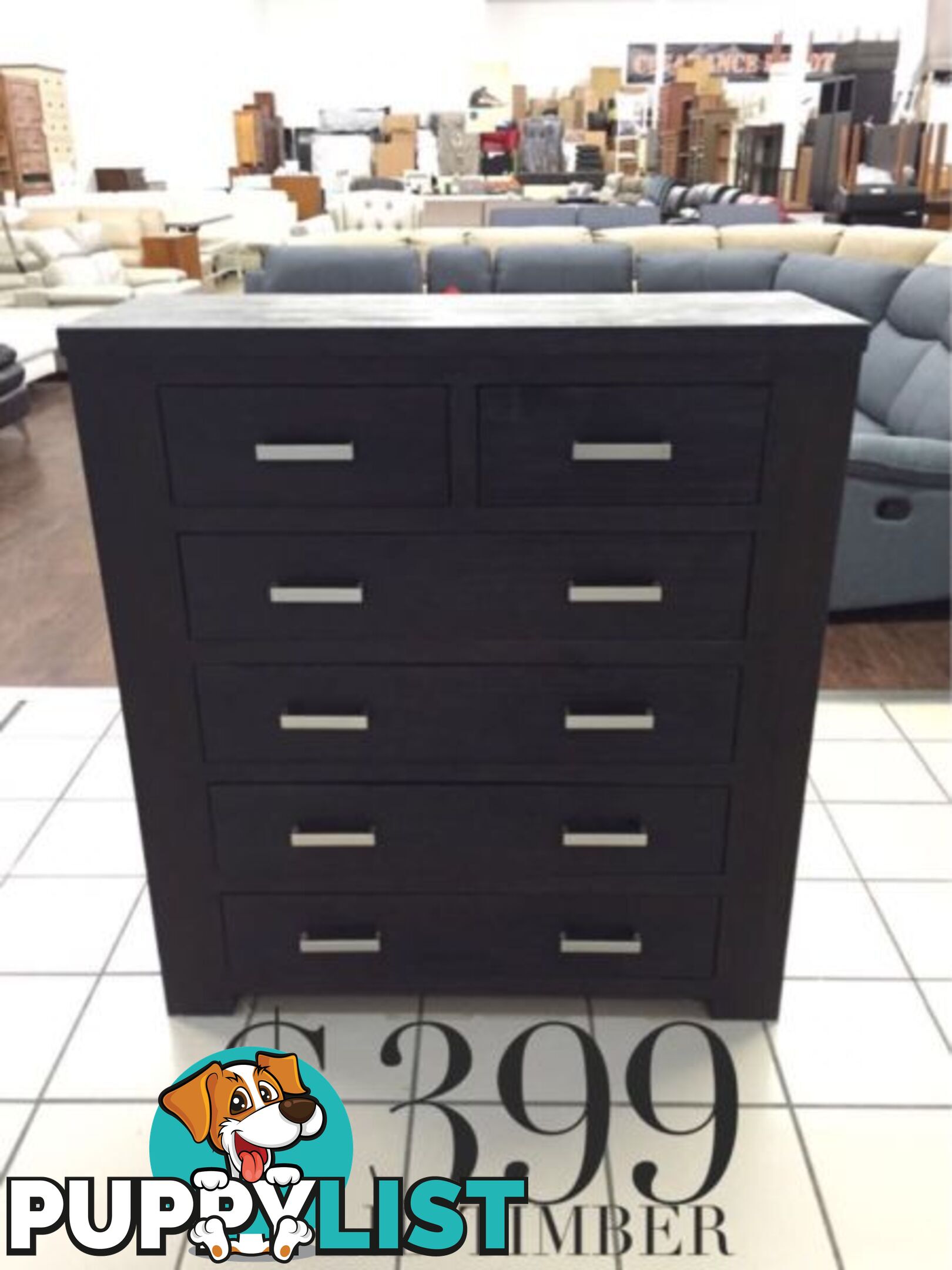 DRESSERS & TALLBOYS CLEARANCE! BRAND NEW & FACTORY SECONDS