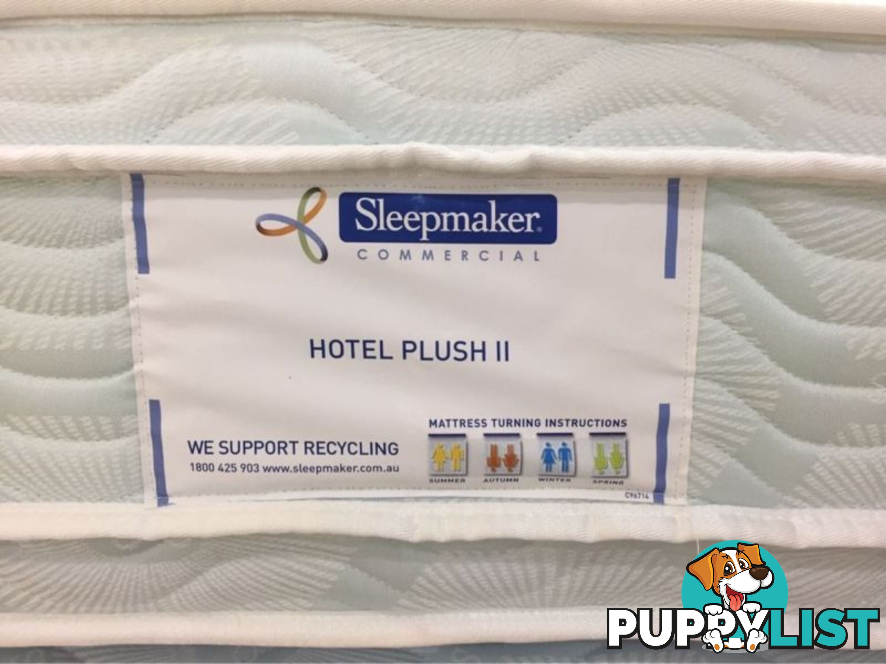 BRAND NEW SLEEPMAKER HOTEL PLUSH II