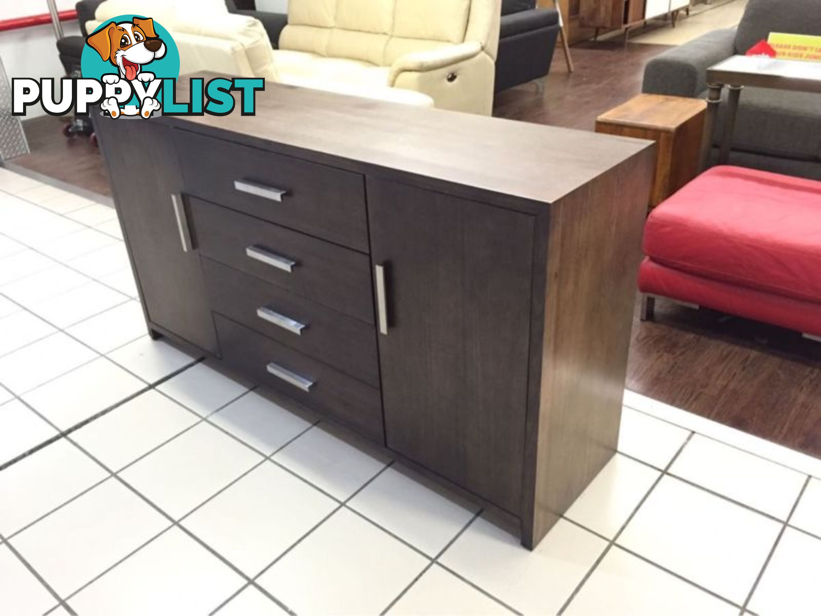 CLEARANCE - SOLID TASMANIAN OAK WOOD DINING BUFFET