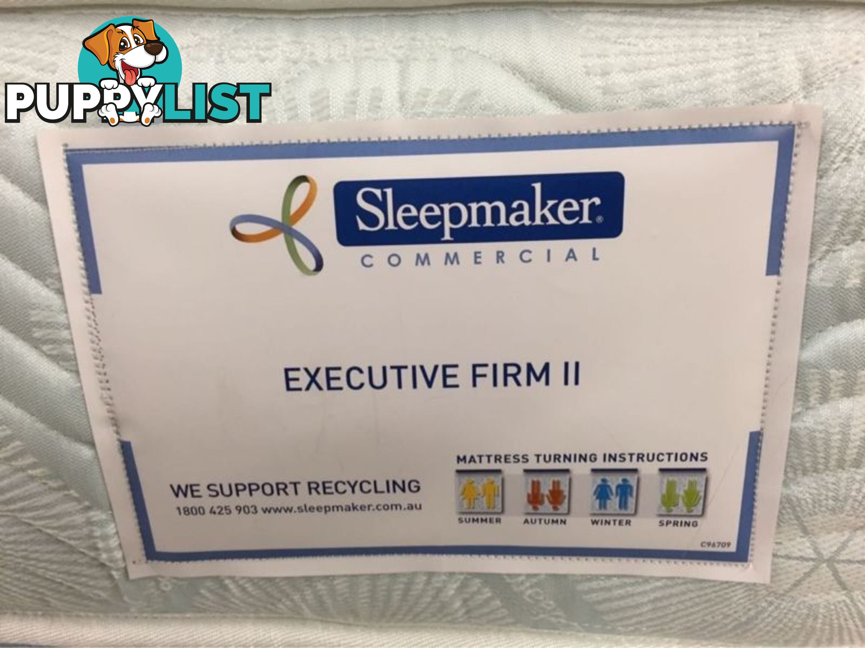 BRAND NEW SLEEPMAKER EXECUTIVE FIRM II