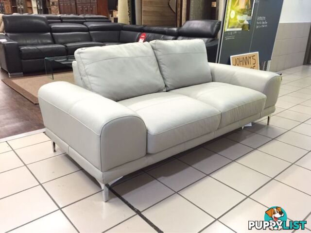 100% LEATHER CLOUDY 2 SEATER LOUNGE