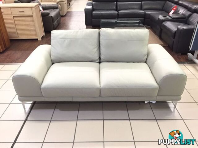 100% LEATHER CLOUDY 2 SEATER LOUNGE