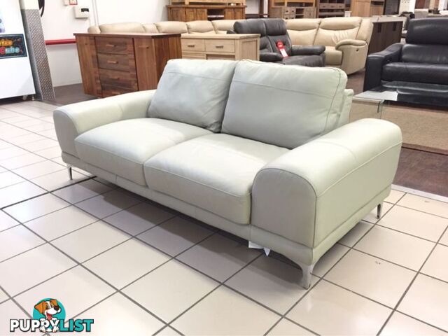 100% LEATHER CLOUDY 2 SEATER LOUNGE