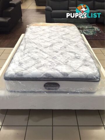 KING SINGLE MATTRESS (HARMONY) W/PILLOW TOP