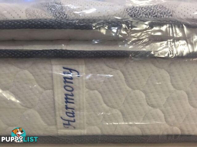 KING SINGLE MATTRESS (HARMONY) W/PILLOW TOP