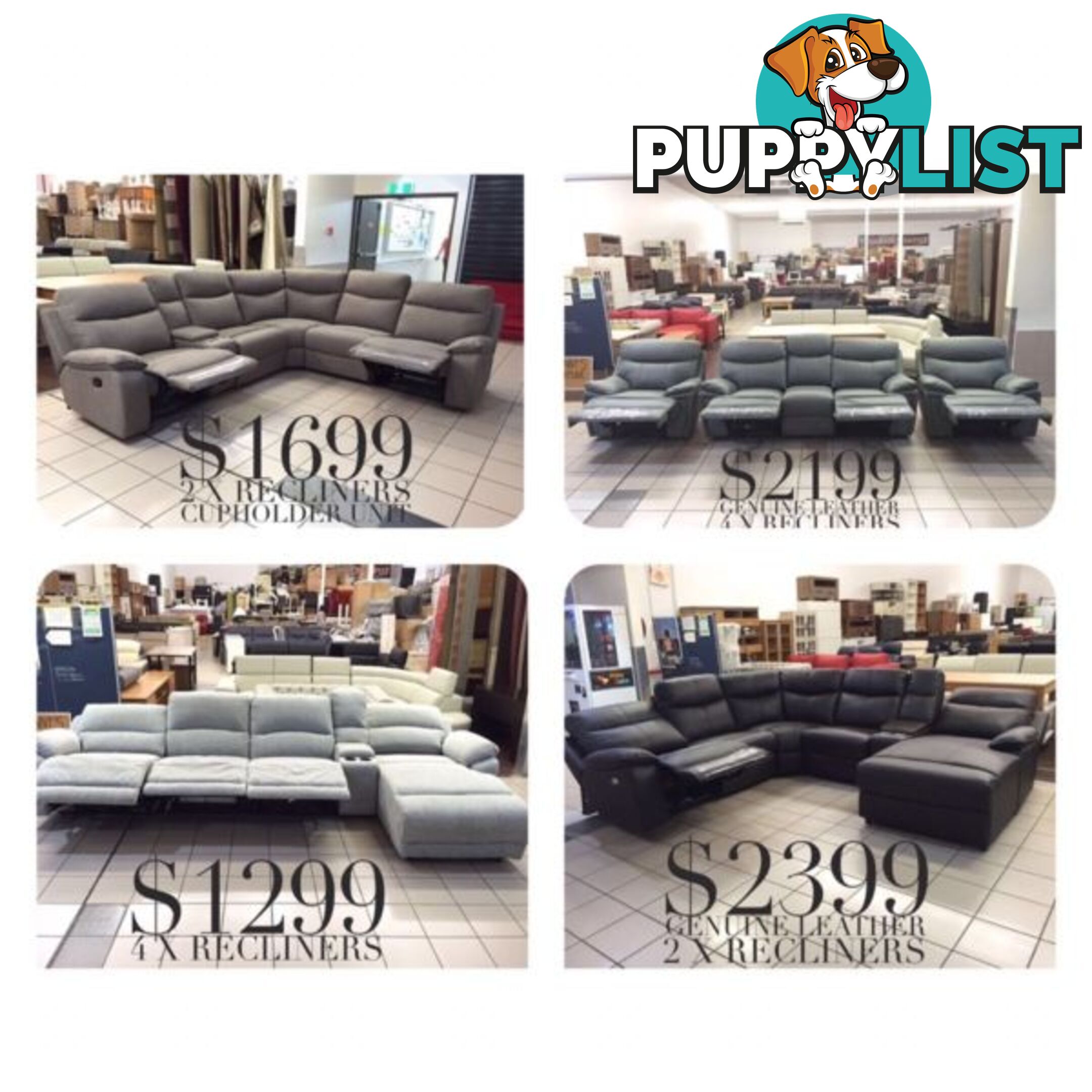 LOUNGE CLEARANCE! BRAND NEW, FACTORY SECONDS, EX DISPLAY...