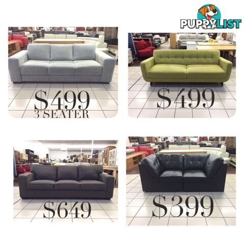 LOUNGE CLEARANCE! BRAND NEW, FACTORY SECONDS, EX DISPLAY...