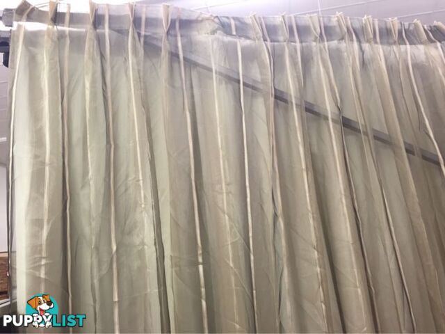 5 STAR HOTEL BLOCK OUT CURTAINS - CLEARANCE