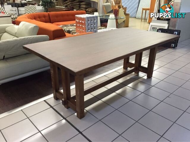 BRAND NEW - TASMANIAN OAK DINING TABLE