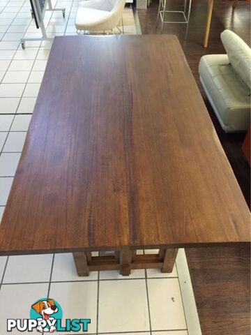 BRAND NEW - TASMANIAN OAK DINING TABLE