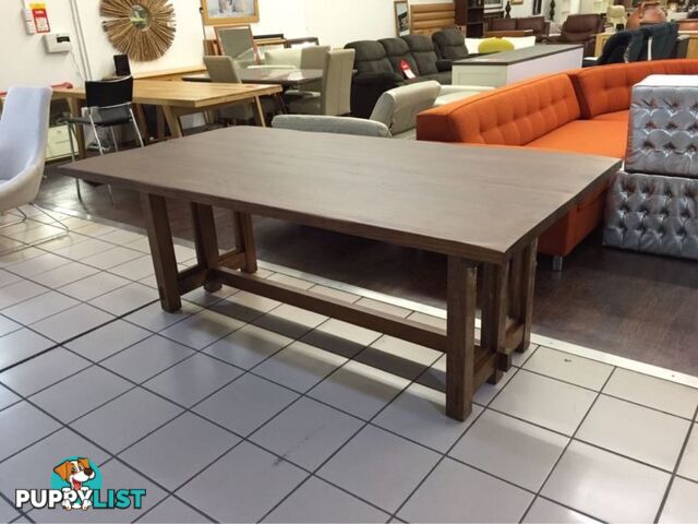 BRAND NEW - TASMANIAN OAK DINING TABLE