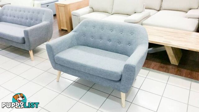 RETRO 3 SEATER FABRIC LOUNGE