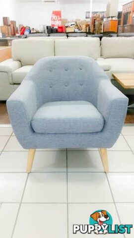 RETRO 3 SEATER FABRIC LOUNGE