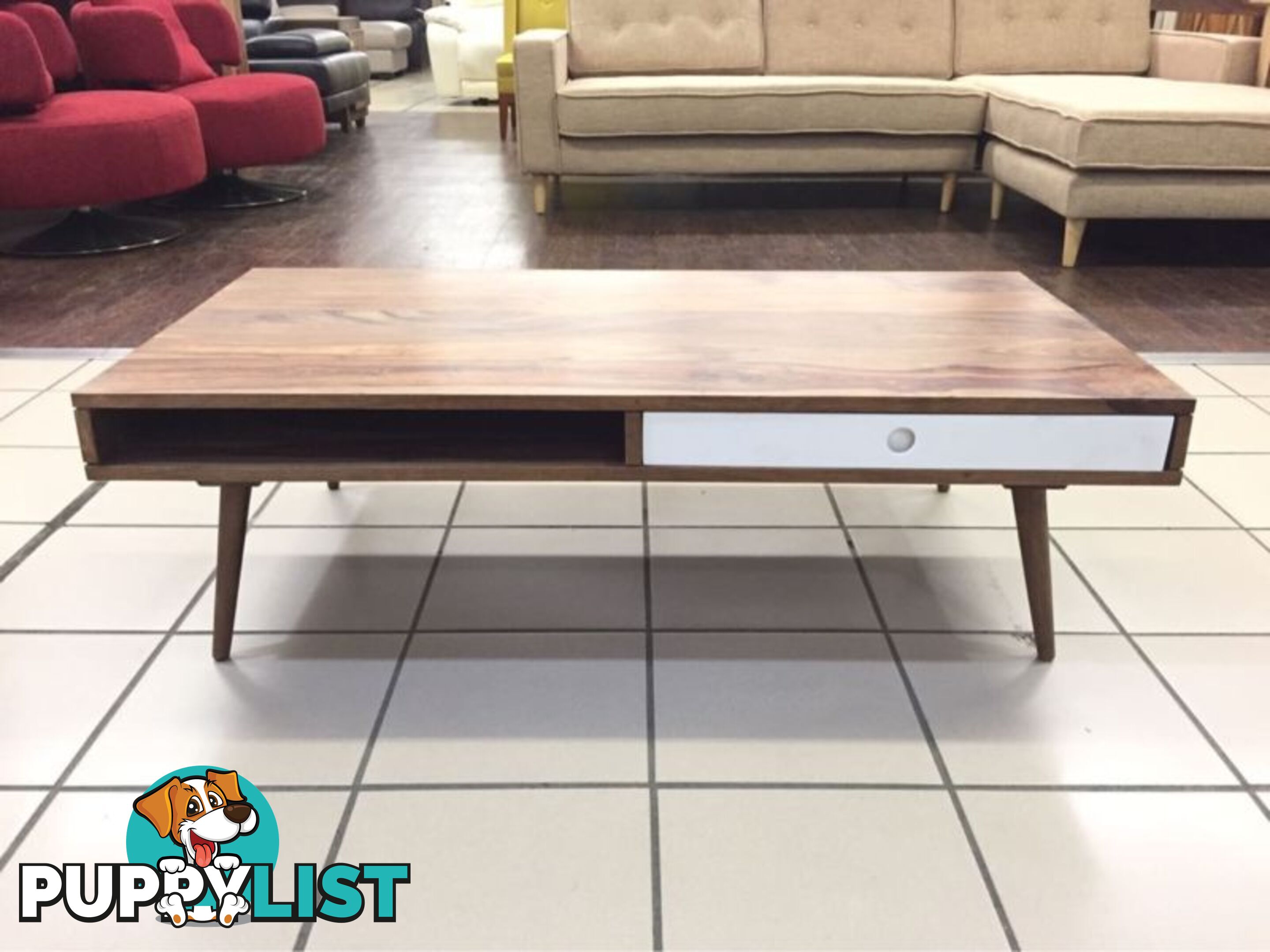 DANISH COFFEE TABLE SEESHAM TIMBER