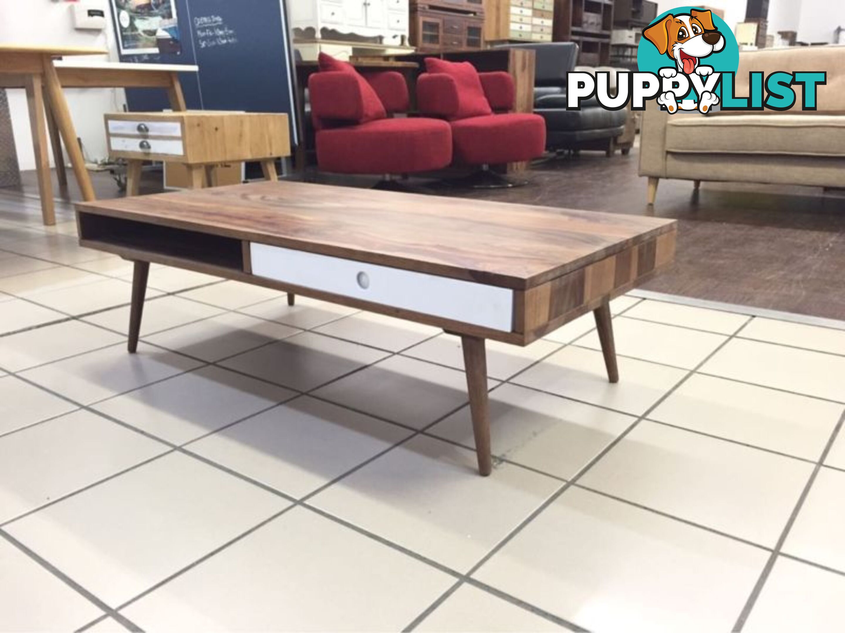 DANISH COFFEE TABLE SEESHAM TIMBER