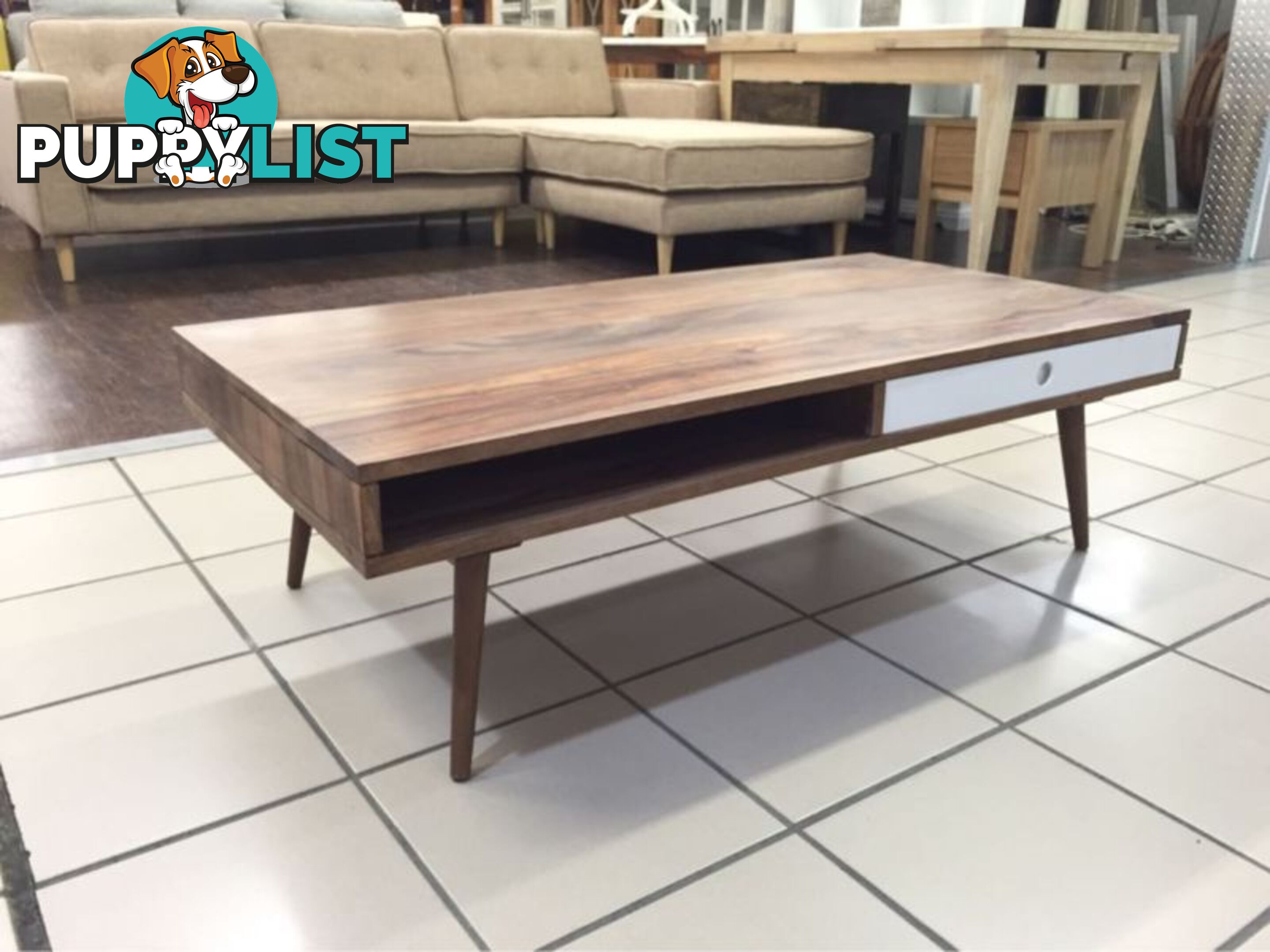 DANISH COFFEE TABLE SEESHAM TIMBER