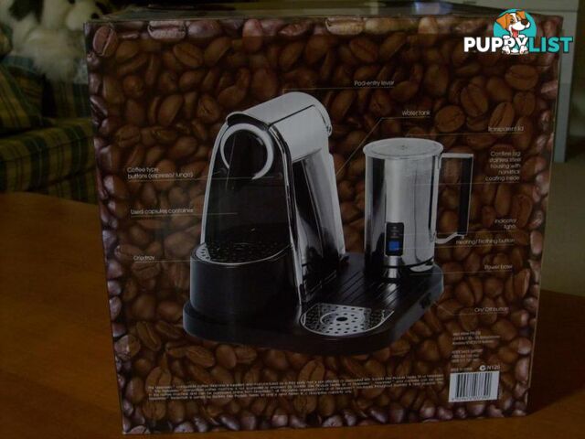 brand new coffee machine