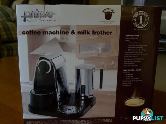 brand new coffee machine